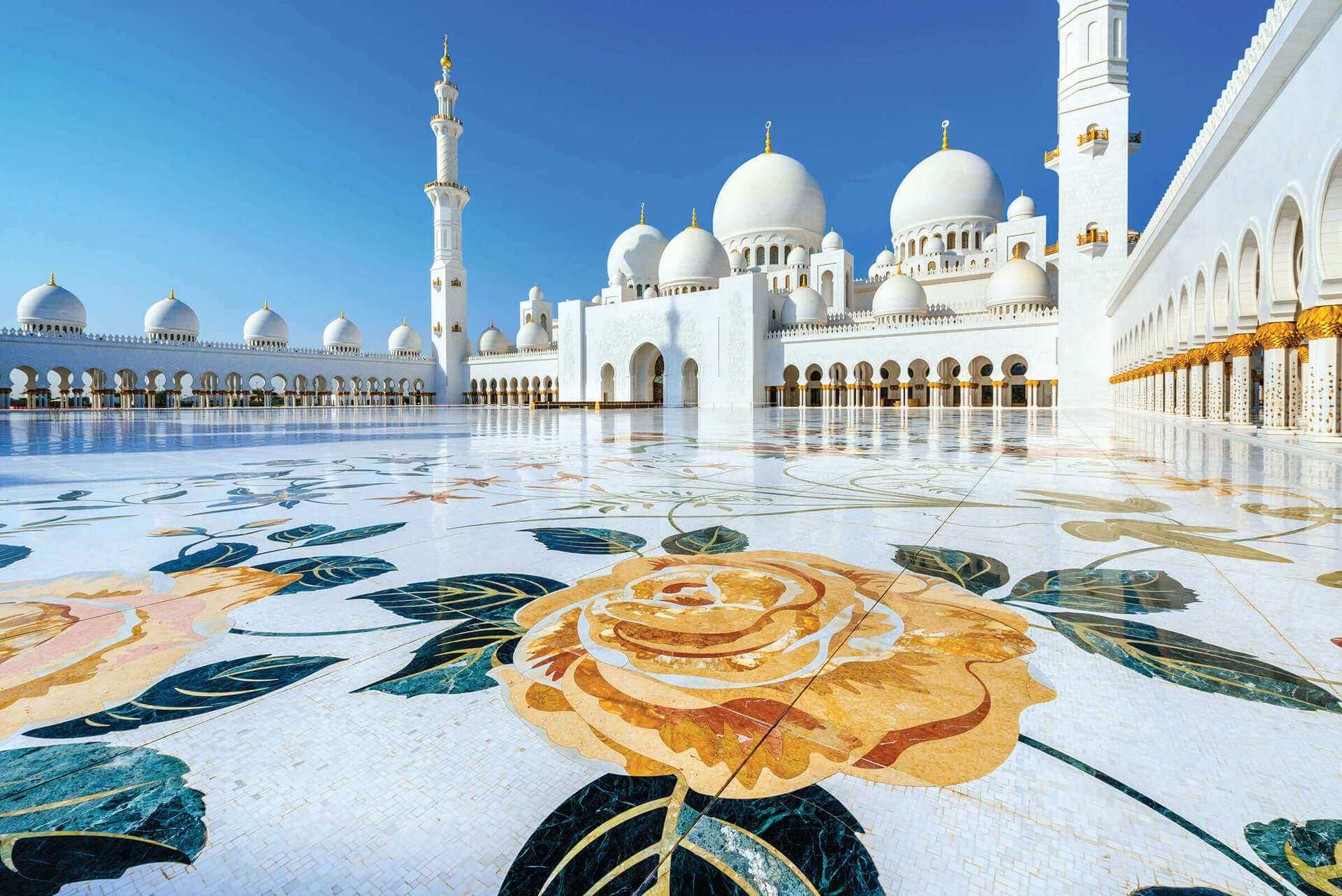 Abu Dhabi and Grand Mosque